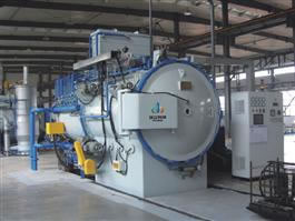 Horizontal Twin Chamber Vacuum Oil Quenching Gas Cooling Furnace
